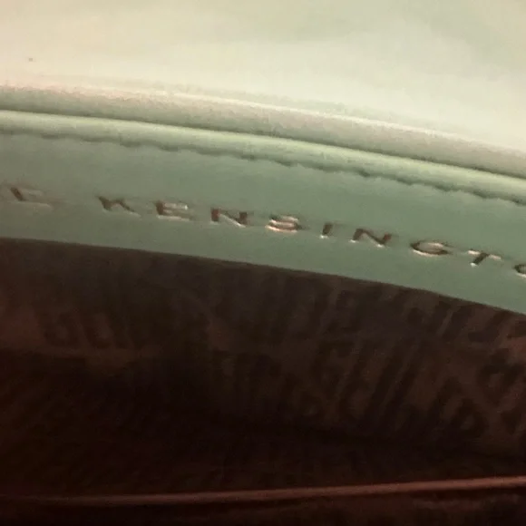 Kurt Geiger Turquoise Quilted Chain Shoulder Bag - Picture 6 of 12